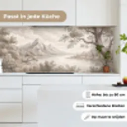Landschap - Bergen - Meer - Natuur keuken achterwand 2 middel -sfeer4_DE