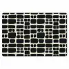 Modern - Organisch - Zwart Placemat vinyl groot 368 -zzsfeer1_Kitchenyeah-website