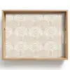Golven - Structuur - Beige Dienblad Rechthoek middel 911 -z3d_shopping