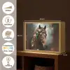 Paard - Natuur - Bloemen - Dieren - Bos Light Box met batterij (Wandlamp kind) middel -USP_websiteoverzichtNL