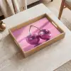 Glitter - Discobol - Roze - Kersen Dienblad Rechthoek middel -sfeer1