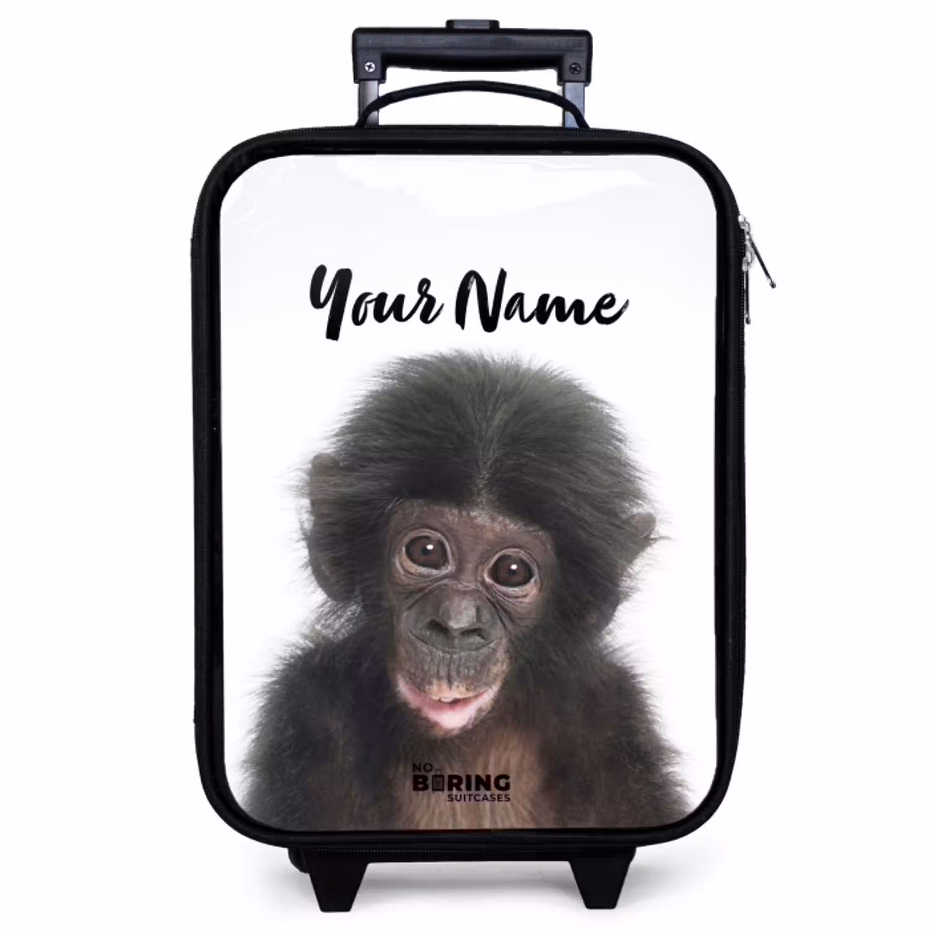 Charlie Chimp Kinderkoffer - Zwart klein -zzz_website3d
