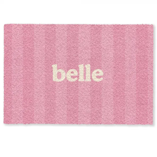 Deurmat - Roze - Gestreept - Belle