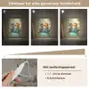 Zebra - Aap - Cartoon - Waterval Light Box met kabel klein -USP_dimbaarNL