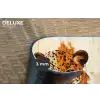 Luipaard - Symmetrisch - Strepen Placemat vinyl groot -closeup