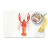 Kreeft - Waterverf - Aquarel - Oranje Placemat vinyl groot -zzzproduct_Kitchenyeah-website