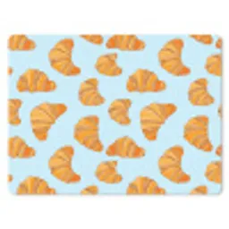 Croissant - Speels - Blauw muismat rubber klein 262 -3d