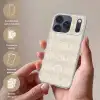 Golven - Structuur - Beige Telefoonhoesje iPhone 17 Pro klein 878 -sfeer3_NL