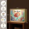 Zeemeermin - Vissen - Koraal Light Box met batterij (Wandlamp kind) middel -USP_websiteoverzichtNL
