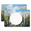 Grasveld - Eieren - Bloemen Placemat vinyl groot -zzsfeer2_Kitchenyeah-website