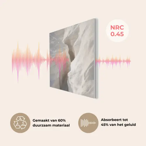 Kloof - Wit - Sneeuw PET vilt klein -USP_NL
