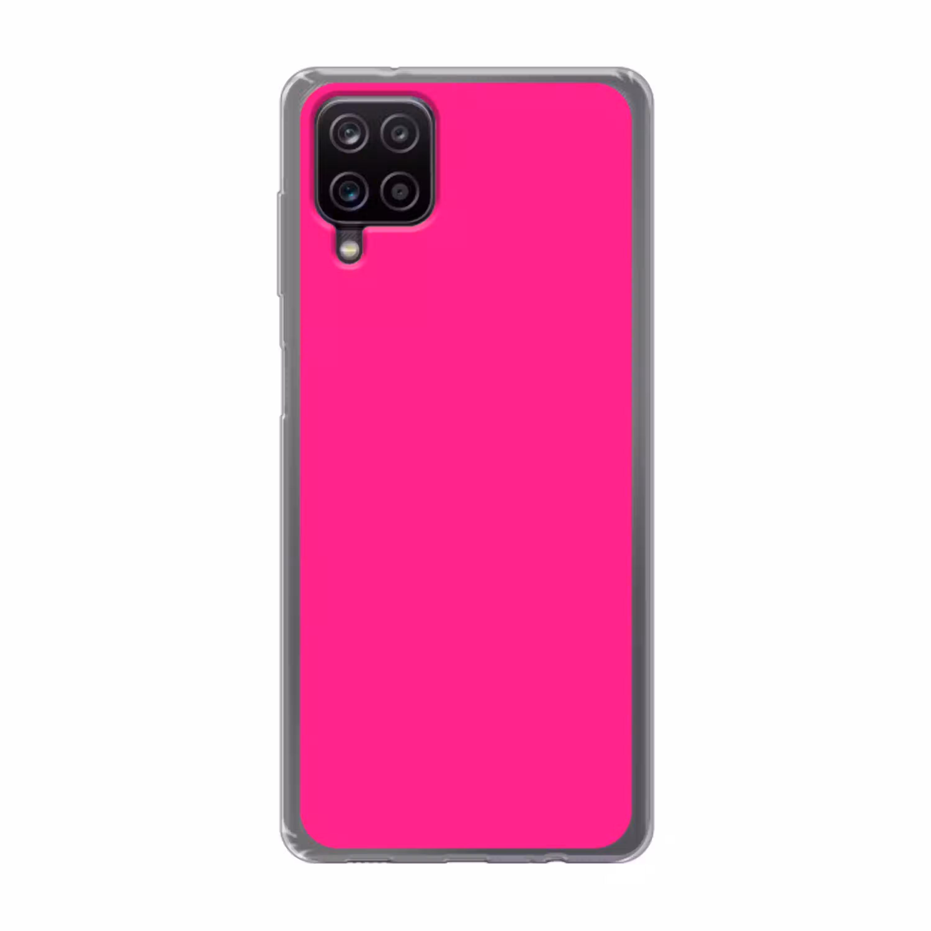 Hot - Fuchsia - Roze Telefoonhoesje Samsung Galaxy A12 klein 372 -3d
