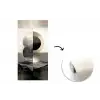 Cirkels - Schaduw - Abstract fotobehang vinyl groot -3d