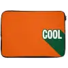 Cool - Oranje - Groen laptophoes neopreen klein -zkaufland3dotto