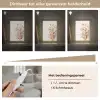 Pampasgras - Pluim - Wit - Beige Light Box met kabel (Tafellamp) klein -USP_dimbaarNL