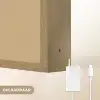 Bananen - Beige - Lijntekening - Minimalistisch Light Box met batterij (Wandlamp) middel -USP_websiteoplaadbaarNL