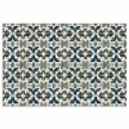 Tegel - Patroon - Blauw - Beige poster papier klein 62 -3d