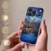 Grachten Amsterdam - Huizen - Stad - Kleurrijk Telefoonhoesje iPhone 17 Pro Max klein -sfeer3_DE