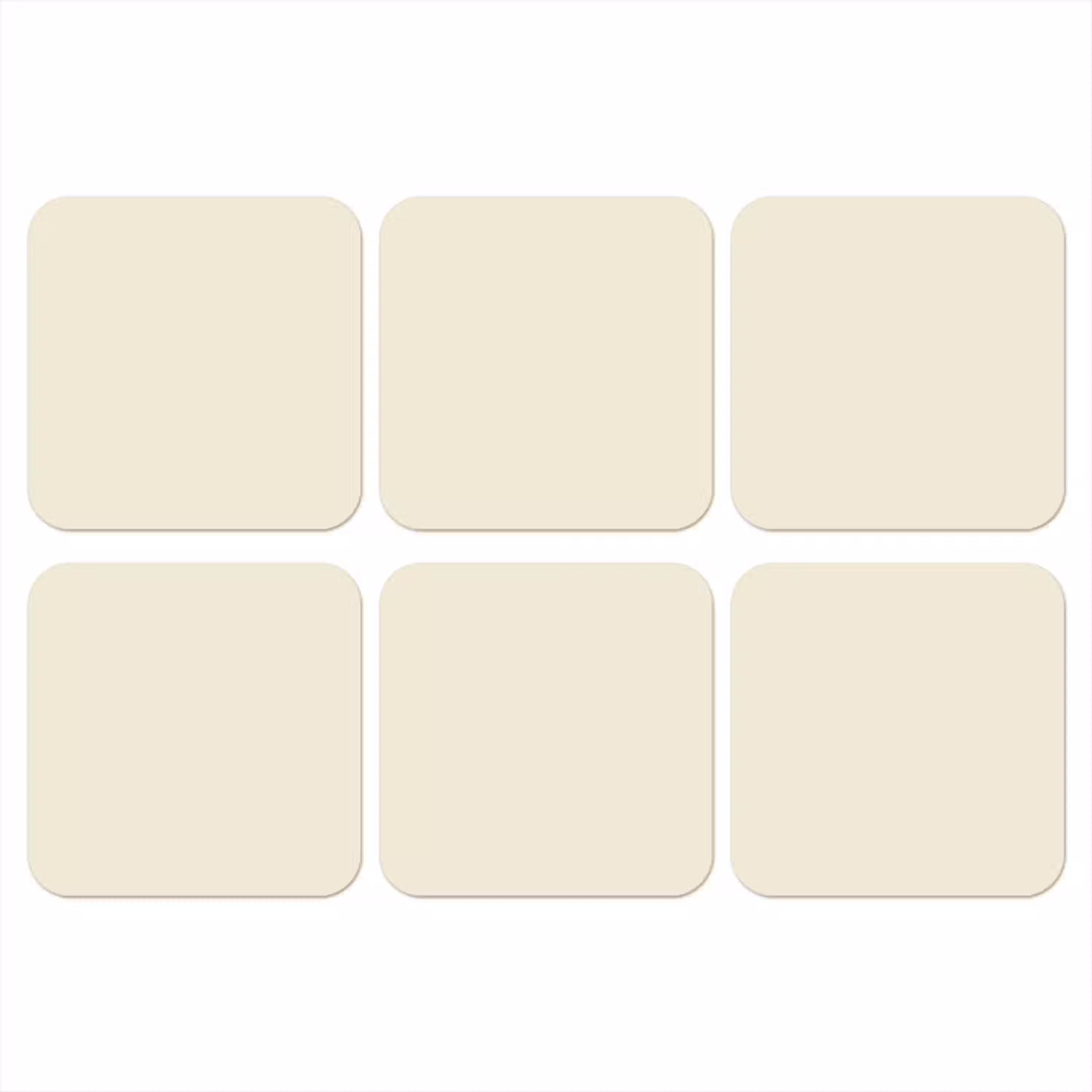 Drop - Delay - Nude onderzetter kurk middel 366 -3d