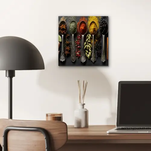 Lepels - Specerijen - Kaneel - Chili aluminium wit klein -sfeer5