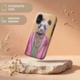 Panda - Pak - Zonnebril - Blauw Toughcase MagSafe Apple iPhone 17 klein -USP_RandenV_DE