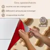 Pinda's - Patroon - Beige keuken achterwand spatscherm klein -spatscherm_NL