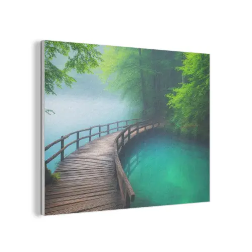 Brug - Water - Rivier - Bos PET vilt klein -3d