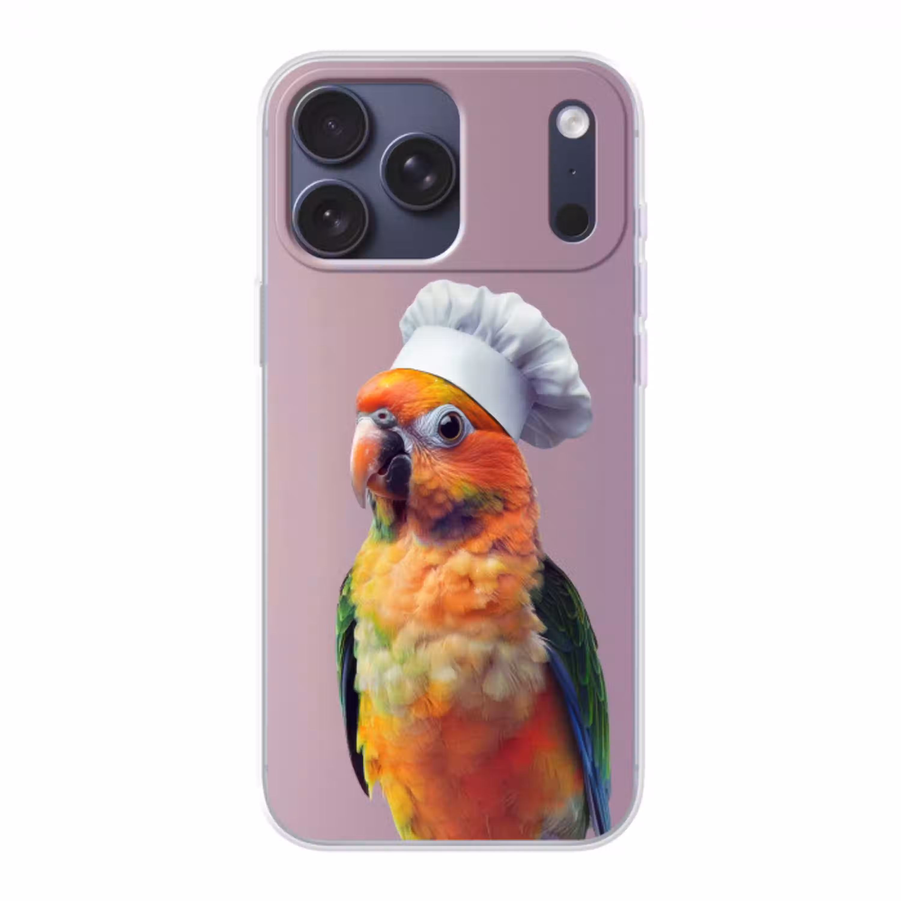 Papegaai - Koksmuts - Nieuwsgierig - Vogel Telefoonhoesje iPhone 17 Pro Max klein -3d