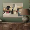 Abstract - Vormen - Beige - Texturen PET vilt klein -sfeer2