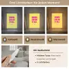 Quote - Moeder - Hartje - Roze Light Box met kabel (Tafellamp) klein -USP_lichtkleurDE