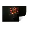 Bloemen - Takken - Boeket Muursticker klein -3d