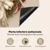 Deurkrans - Strik - Kerst - Rood - Groen Inductie beschermer vinyl 3mm middel -zzzsfeer4_ITA