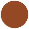 Terracotta - Bruin - Palet - Effen - Kleuren - Kleur Wandcirkel kunststof plaat 5mm dik klein 188 -3d
