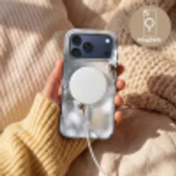 Roodborstje - Gedroogde bloem - Sneeuw - Winter - Vertederend Toughcase MagSafe Apple iPhone 17 Pro Max klein -USP_MagsafeV