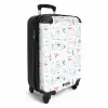 Bikini strand print kleurrijk NBS - Handbagage koffer - Kinderen Unisex middel -productfoto_3d