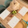 Abstract - Zebra - Beige Placemat vinyl groot 368 -zzsfeer5_Kitchenyeah-website