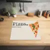 Pizza - Kaas - Pepperoni Inductie beschermer vinyl 3mm middel -sfeer5
