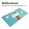 Papegaai - Koksmuts - Quote - Neon Muismat XXL klein -sfeer4