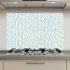 Design - Geometrie - Patroon - Groen keuken achterwand spatscherm klein 900 -3d_website