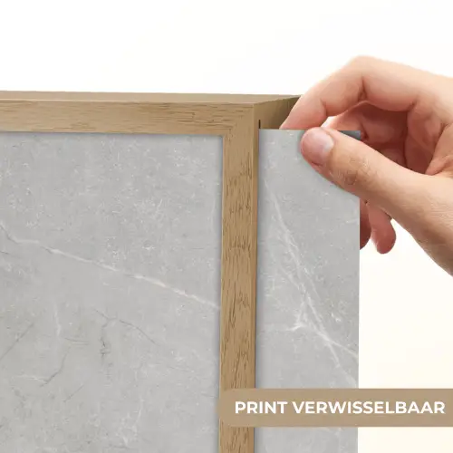 Grijs - Beton - Industrieel Light Box met batterij (Wandlamp) middel -USP_websiteprintNL