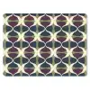 Abstract - Retro - Kleurrijk muismat rubber klein 262 -3d