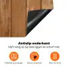 Natuurlijk Eikenhout Inductie beschermer vinyl 3mm klein -zzzzzzz-td-onderkant