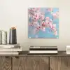 Takken - Bloesems - Roze plexiglas 5mm klein -sfeer1