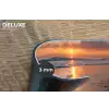 Schildpad - strand - Zonsondergang Placemat vinyl groot -closeup