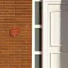 Roestbruin - Sierlijk Naambord Rond klein -sfeer3-rond-XS