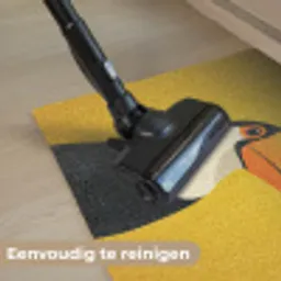 Toekan - Minimalistisch - Snavel - Oranje Deurmat klein -reinigen_NL