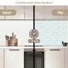 Abstract - Patronen - Design keuken achterwand 2 middel 871 -voor-na2_NL