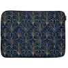 Deco - Waaier - Blauw laptophoes neopreen klein 279 -zkaufland3dotto