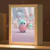 Monster - Pastel - Roze - Snoep Light Box met kabel klein -zzz_3d_website