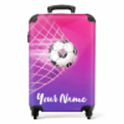 Goal-getter roze NBS - Handbagage koffer - Kinderen Unisex middel -productfoto_recht